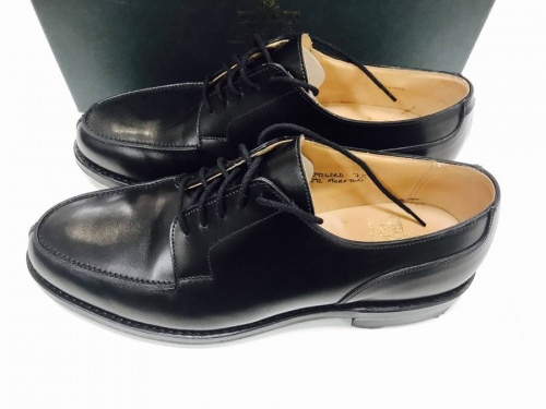 レザーのCROCKETT&JONES