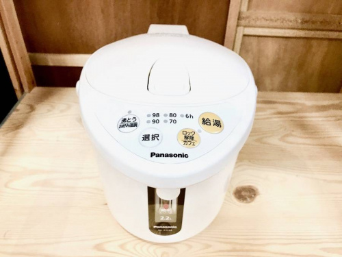 電気ポットのPanasonic