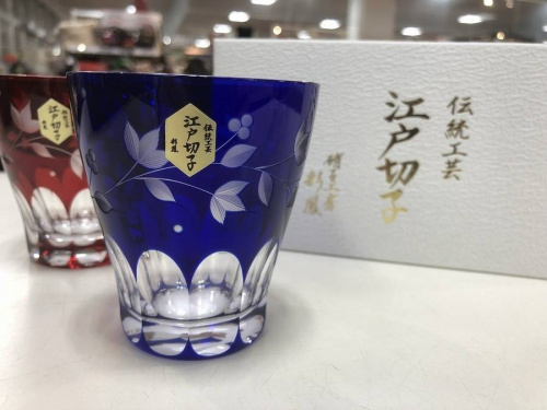 和食器の江戸切子