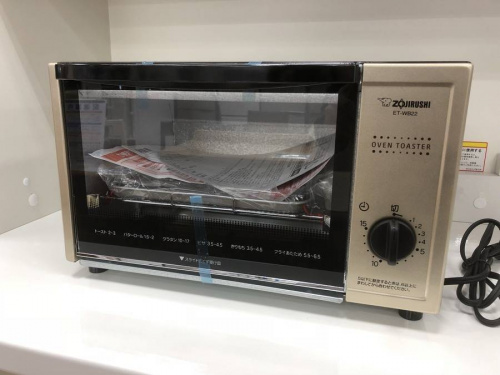 調理家電のオーブントースター