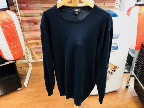 メンズファッションのニット