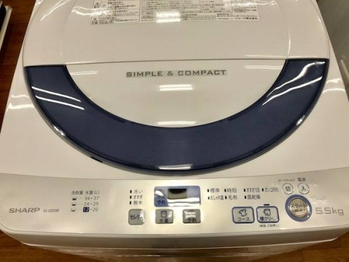 洗濯機のSHARP