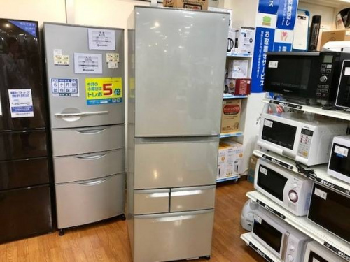 生活家電の大型冷蔵庫