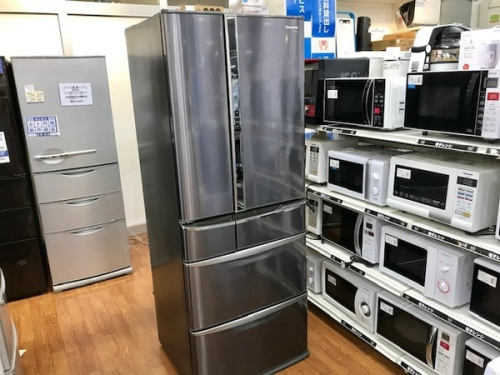 生活家電の大型冷蔵庫