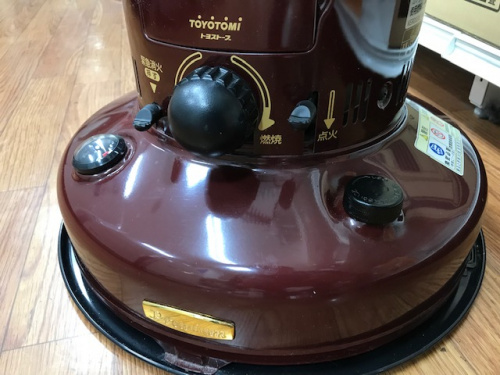 中央林間家電の石油ストーブ