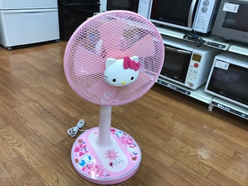 季節家電の扇風機