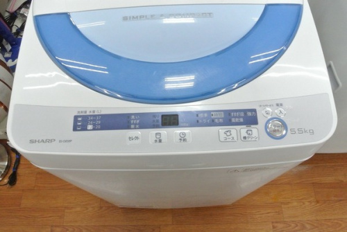 全自動洗濯機のSHARP