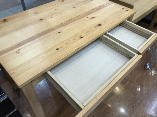 デスクの無印良品