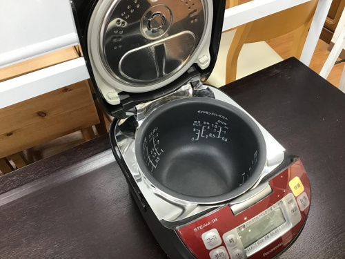 炊飯器のスチームIH