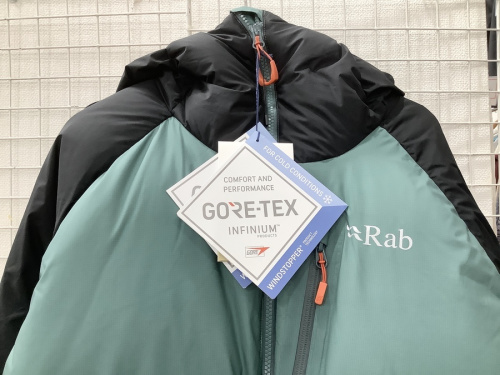 ジャケットのRab