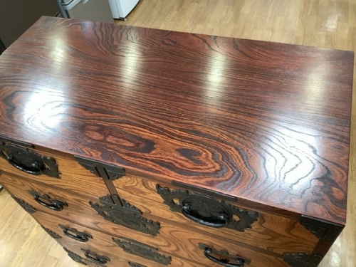 大和　家具　中古の岩谷堂箪笥