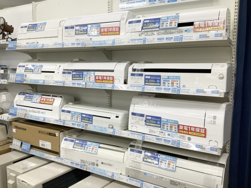 生活家電のエアコン