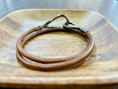 2連ジャンボブレスレットのHERMES