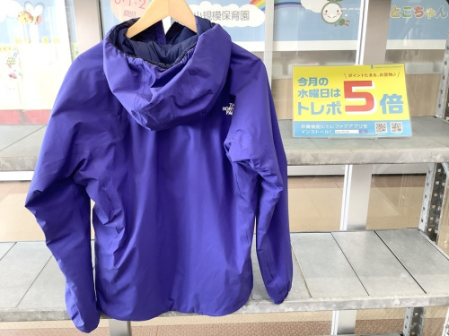 フードジャケットのザノースフェイス