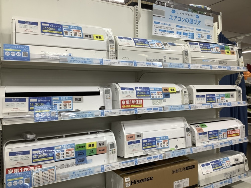 季節家電のエアコン