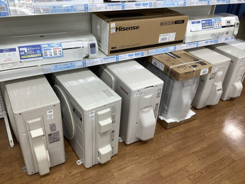 エアコンの扇風機