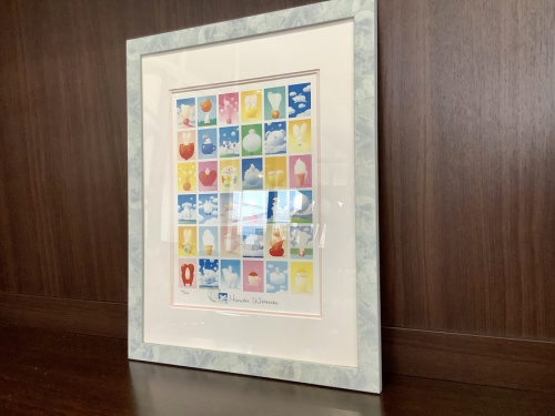 インテリア雑貨の額