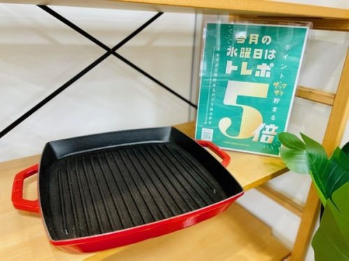 鍋のグリルパン