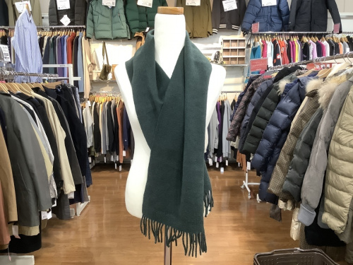マフラーのカシミヤ