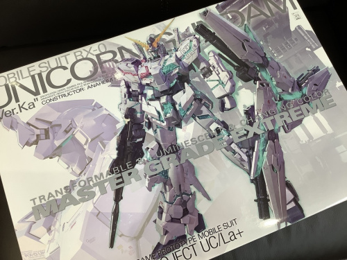 ガンダムUCのプラモデル