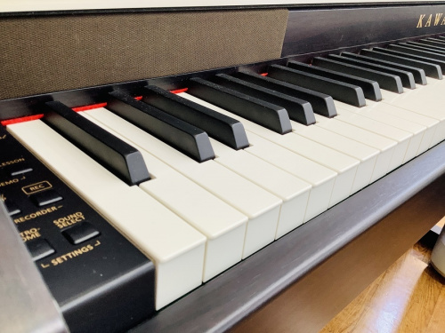 鍵盤楽器の電子ピアノ