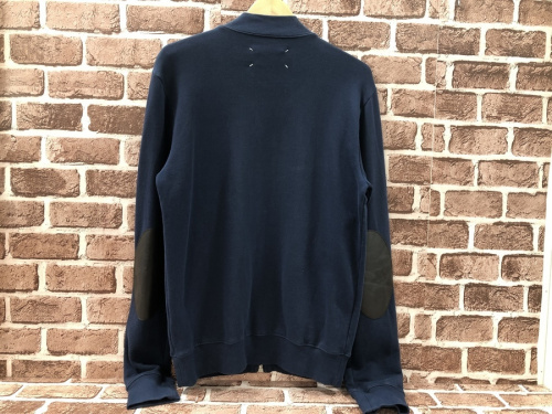 エルボーパッチスウェットブルゾンのMartin Margiela14