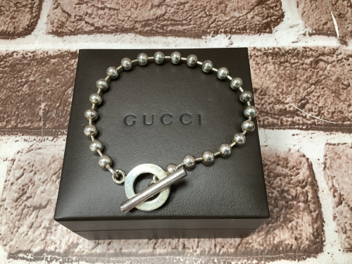 ボールチェーンブレスレットのGUCCI