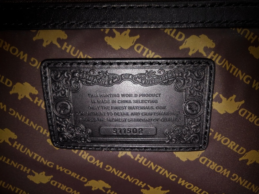 HUNTING WORLD】メルセデスベンツ 未使用品コラボボストンバッグ