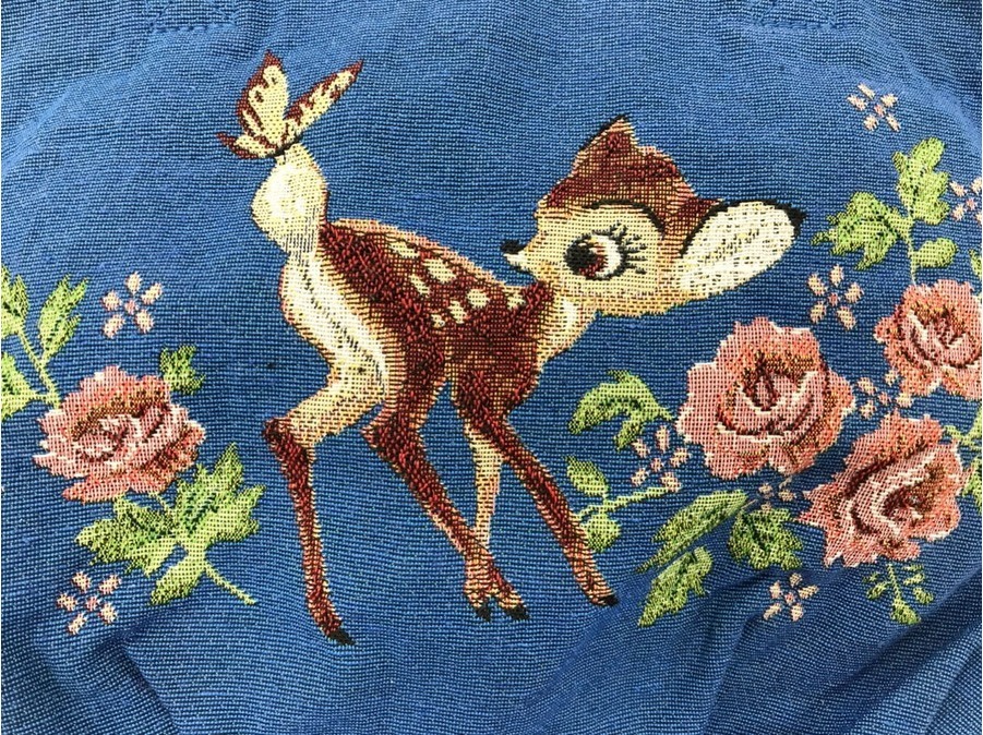 【後払い手数料無料】 超人気キャラ バンビの【Disney】刺繍バッグ入荷【上板橋 その他