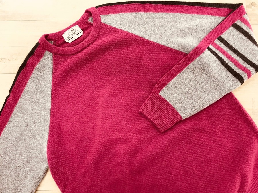 ビビットなHERMES(エルメス)のカシミヤニットが入荷致しました！！【上