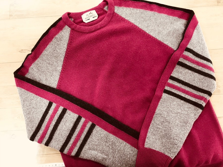 ビビットなHERMES(エルメス)のカシミヤニットが入荷致しました！！【上