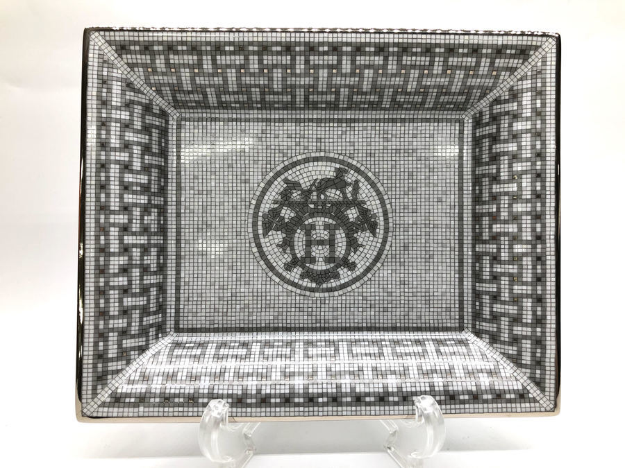 ランク N 新品 HERMÈS エルメス トレー モザイク 24 ゴールド PM