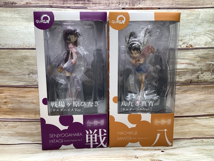 化物語 ウエダハジメVer. フィギュア 戦場ヶ原ひたぎ 八九寺真宵 セット Amazon.co.jp: 物語シリーズ ウエダハジメVer 八九寺真宵&戦場ヶ原ひた