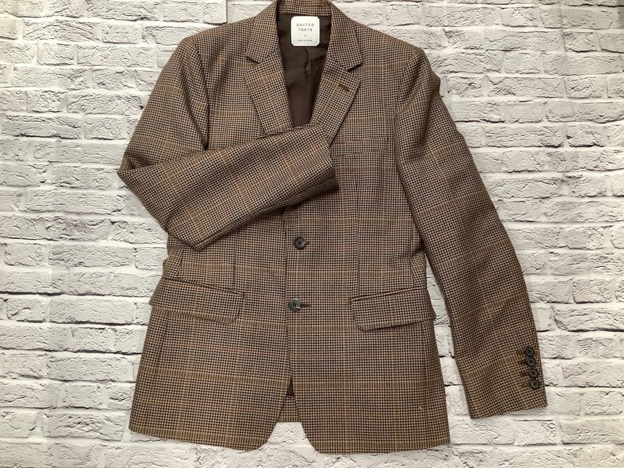 UNITED TOKYO レトロチェックセットアップ UNITED TOKYO(ユナイテッドトウキョウ)よりチェック柄のセットアップが