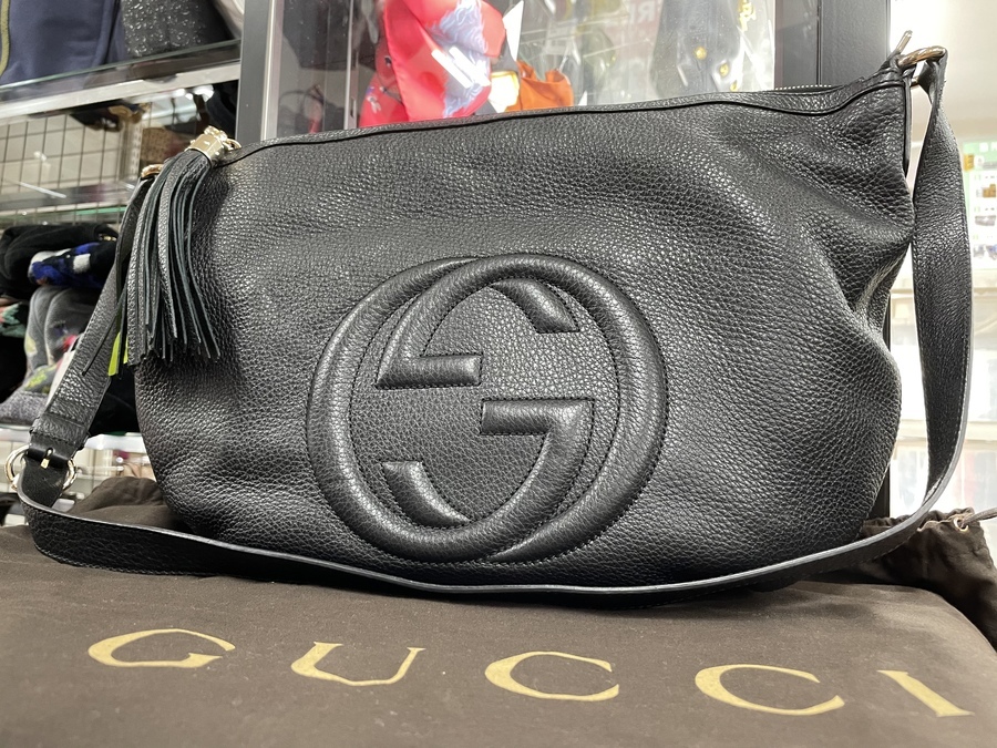 GUCCI グッチ/ソーホーインターロッキングGレザーショルダー/347994/562***/SAランク/89【中古】 グッチ ショルダーバッグ ソーホー ミニディスコ レザー 347994 GUCCI