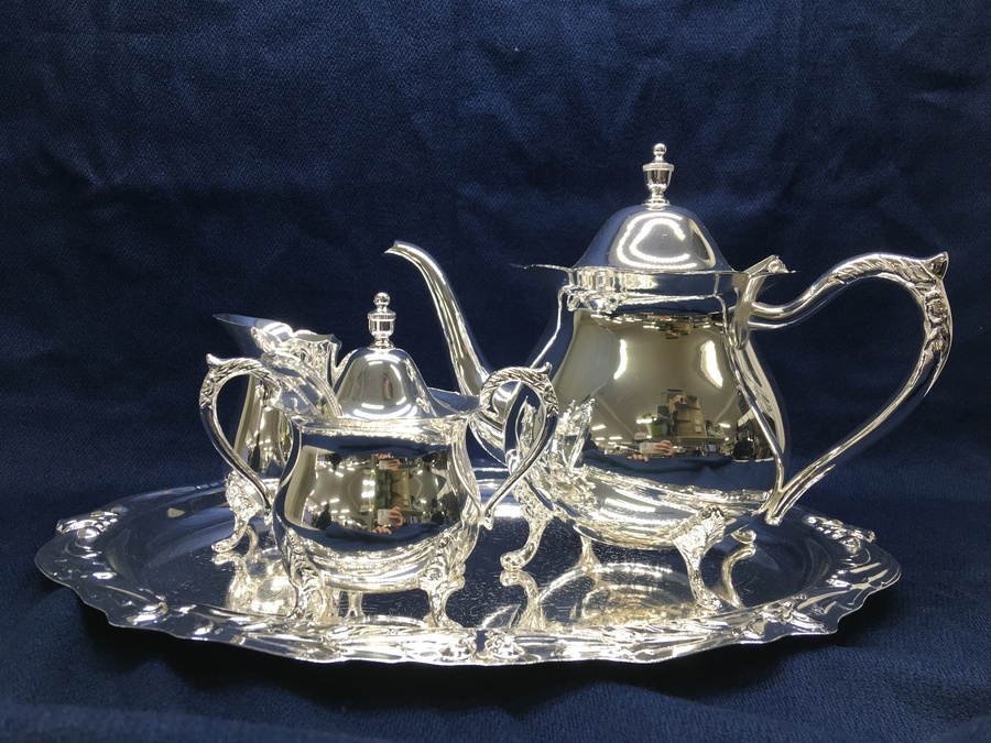 銀川堂(ぎんかわどう)よりシルバーティーセットが入荷しました！！【上