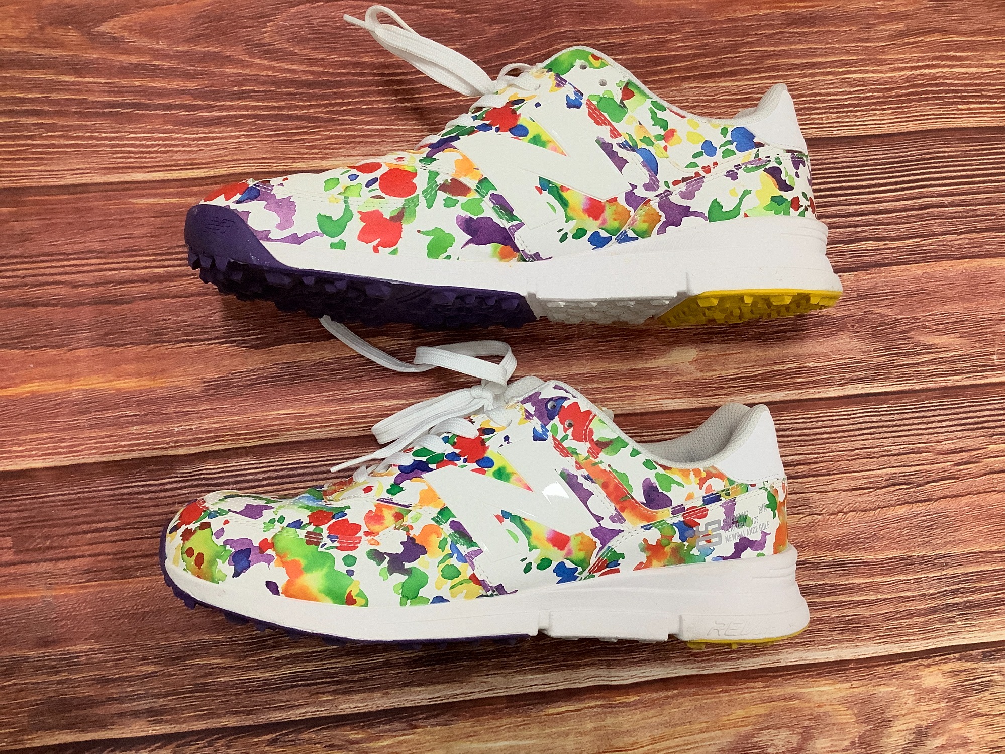 NEW BALANCE GOLF ニューバランス UGS574A ゴルフシューズ 総柄