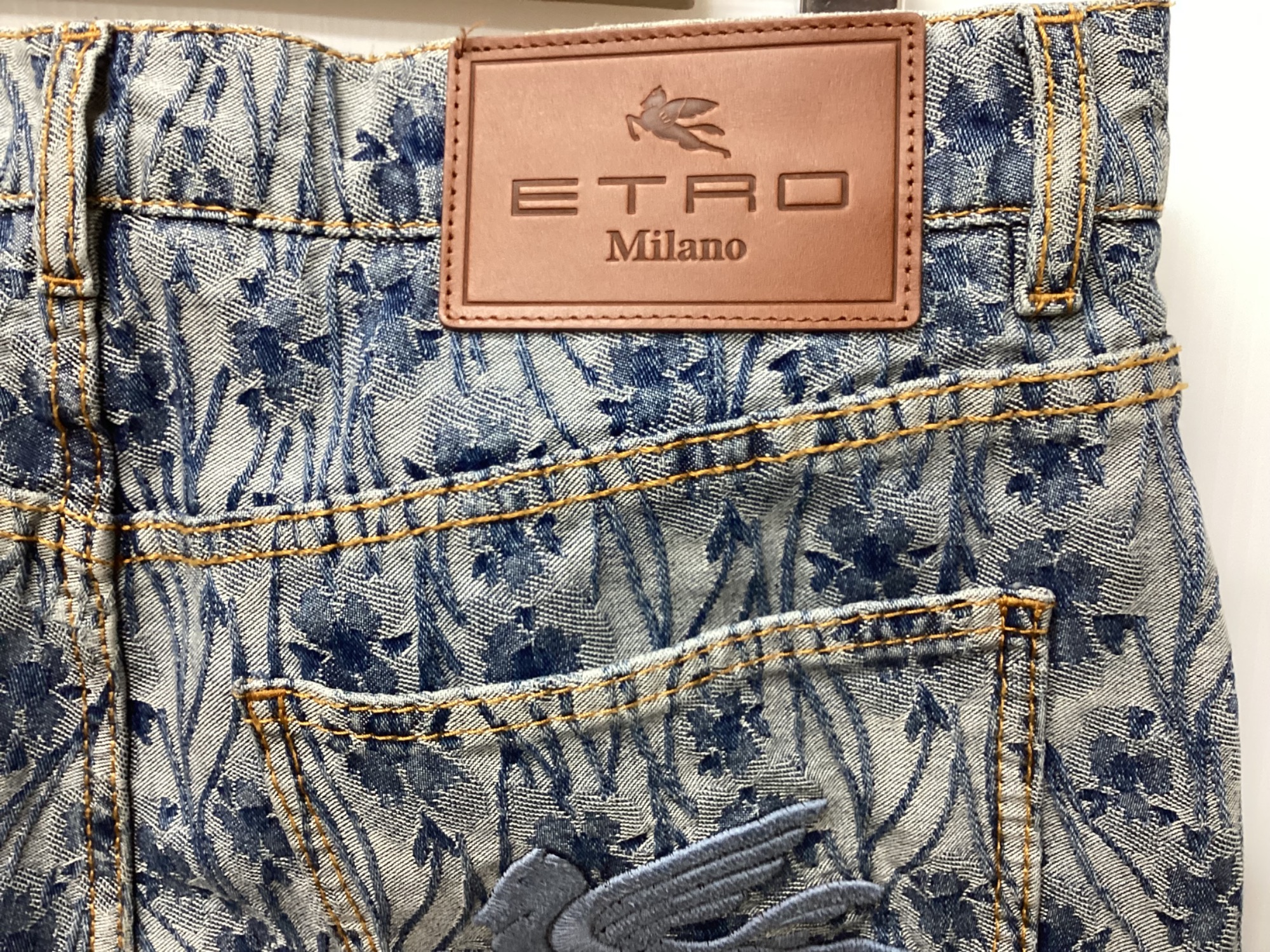 ETRO/エトロ】フローラルモチーフ 23sデニムパンツが入荷いたし