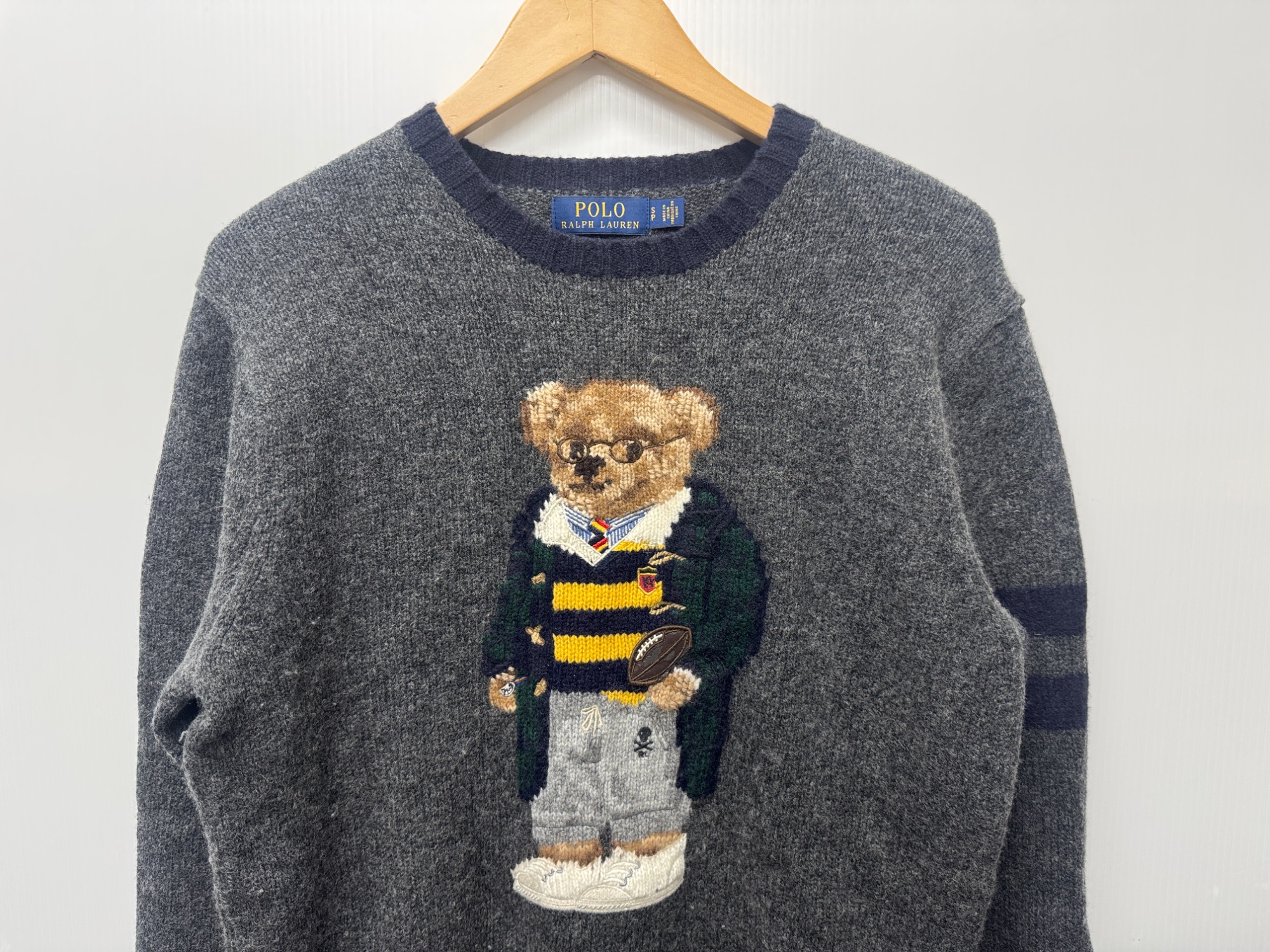 Ralph Lauren クマデザイン ニットセーター Polo ベア ウールカシミヤ セーター