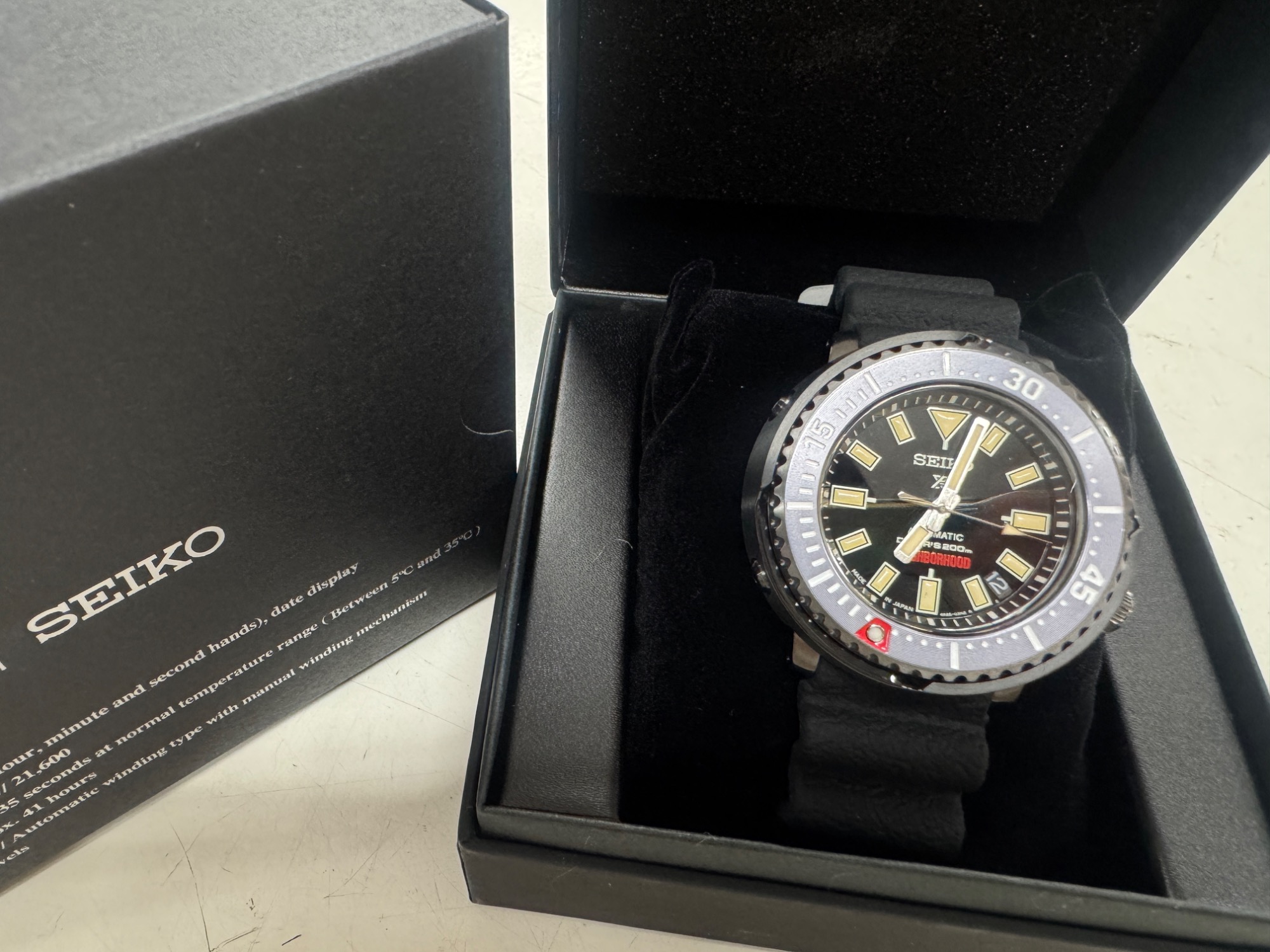 SEIKO(セイコー)×NEIGHBORHOOD (ネイバーフッド)より腕時計 プロ