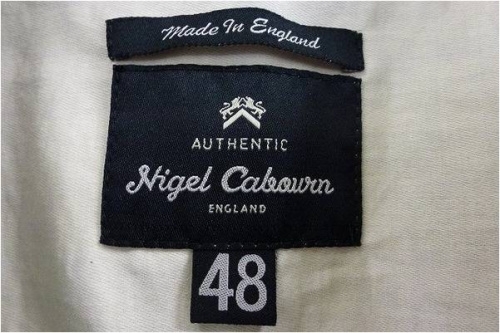 テーラードのNIGEL CABOURN(ナイジェルケーボン)