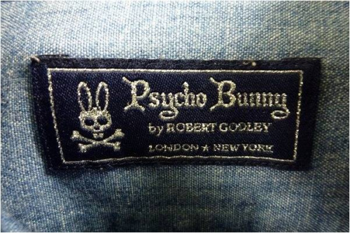 シャンブレーのPsycho Bunny(サイコバニー)