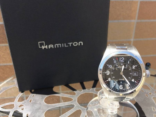 腕時計のハミルトン（HAMILTON）