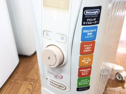 オイルヒーターの暖房器具