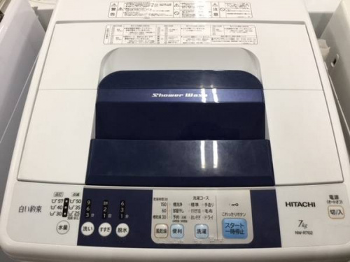 生活家電の洗濯機