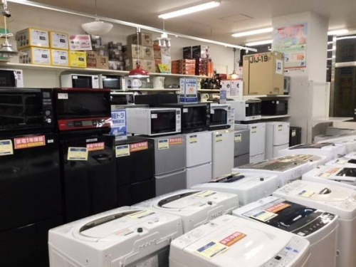 中古洗濯機の板橋　練馬　中野　池袋　中古家電