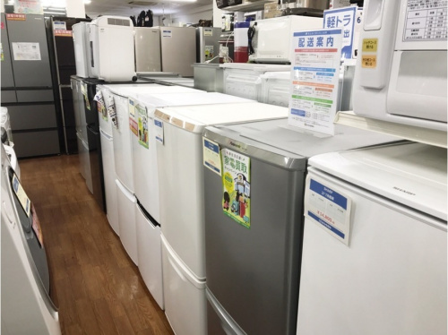 洗濯機の冷蔵庫