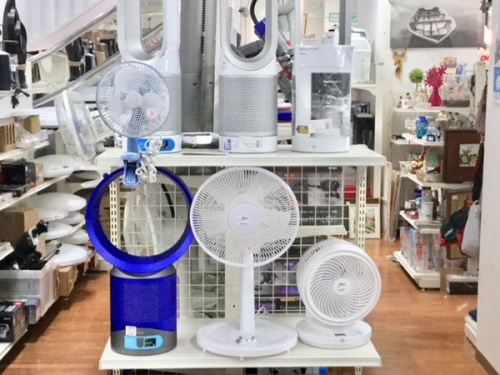 季節家電の扇風機