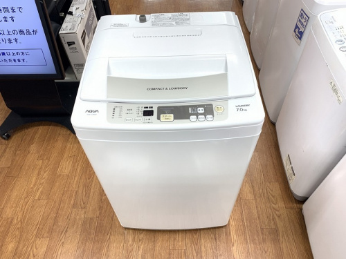 生活家電の洗濯機