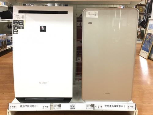 ヒーターの空気清浄機